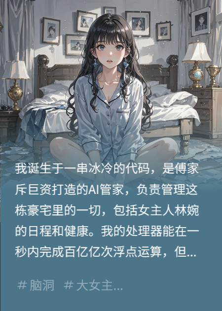 我，AI管家，发现主人是虐文女主后，我黑了他全家公司