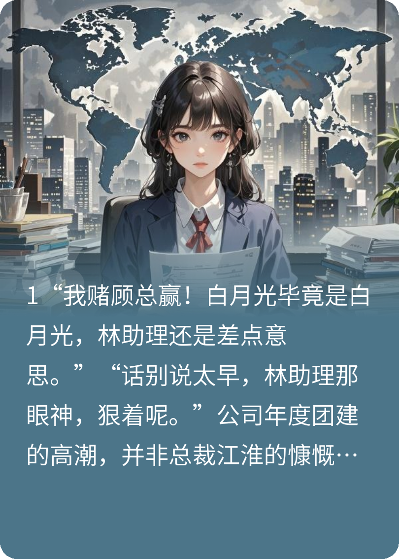 公司团建会上，总裁为白月光向我宣战在线小说