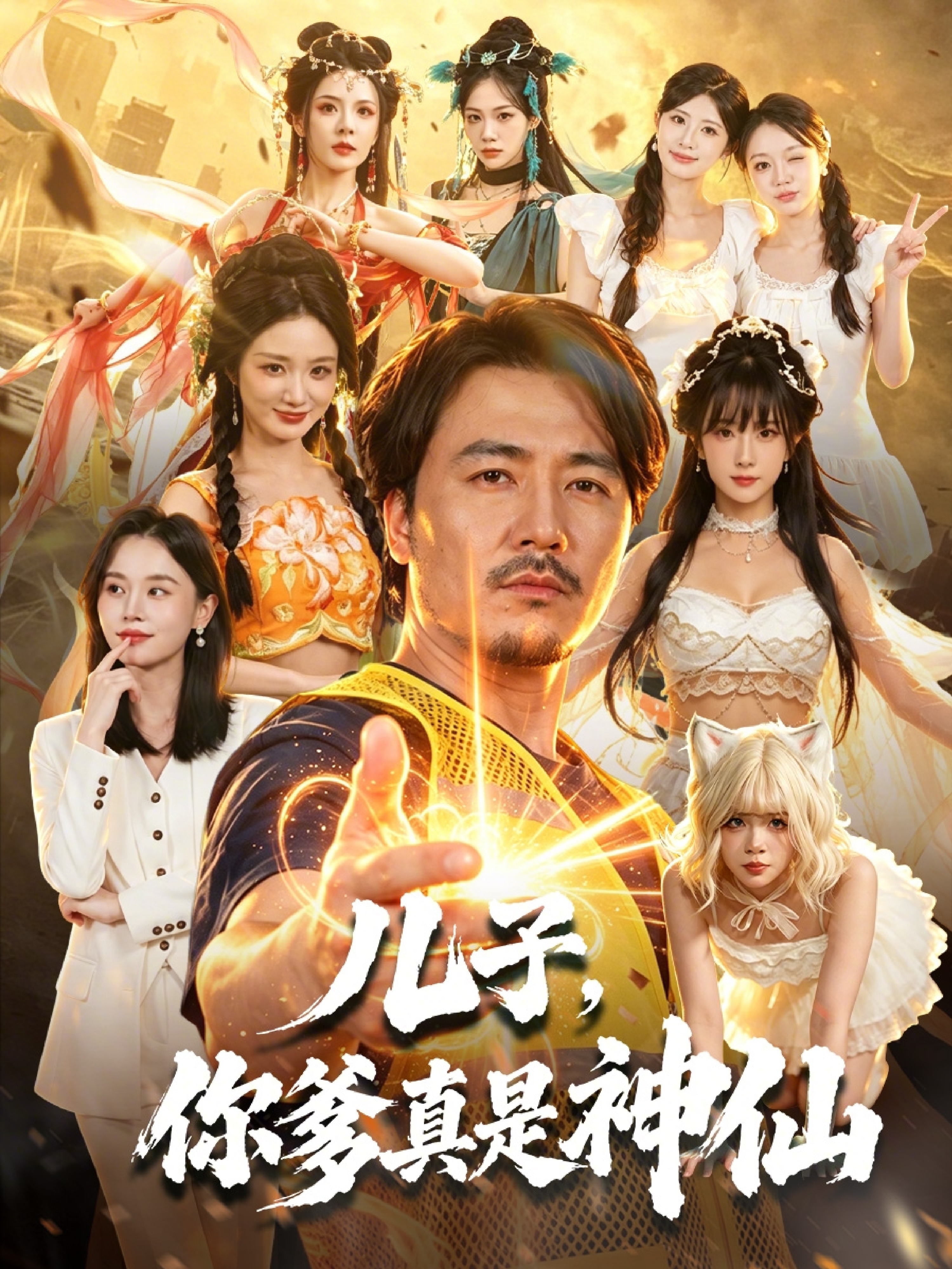 儿子，你爹是真神仙