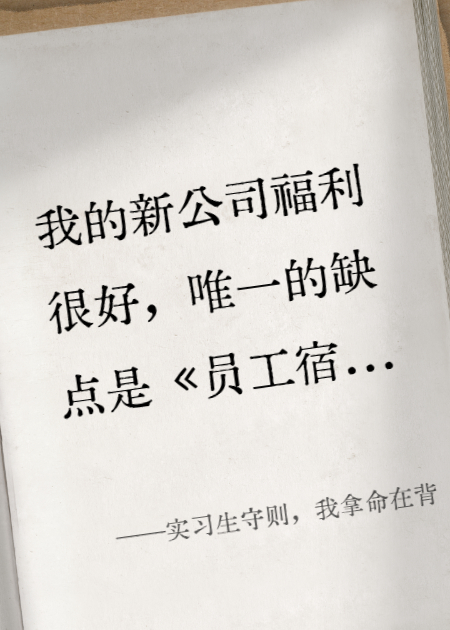 实习生守则，我拿命在背无广告TXT