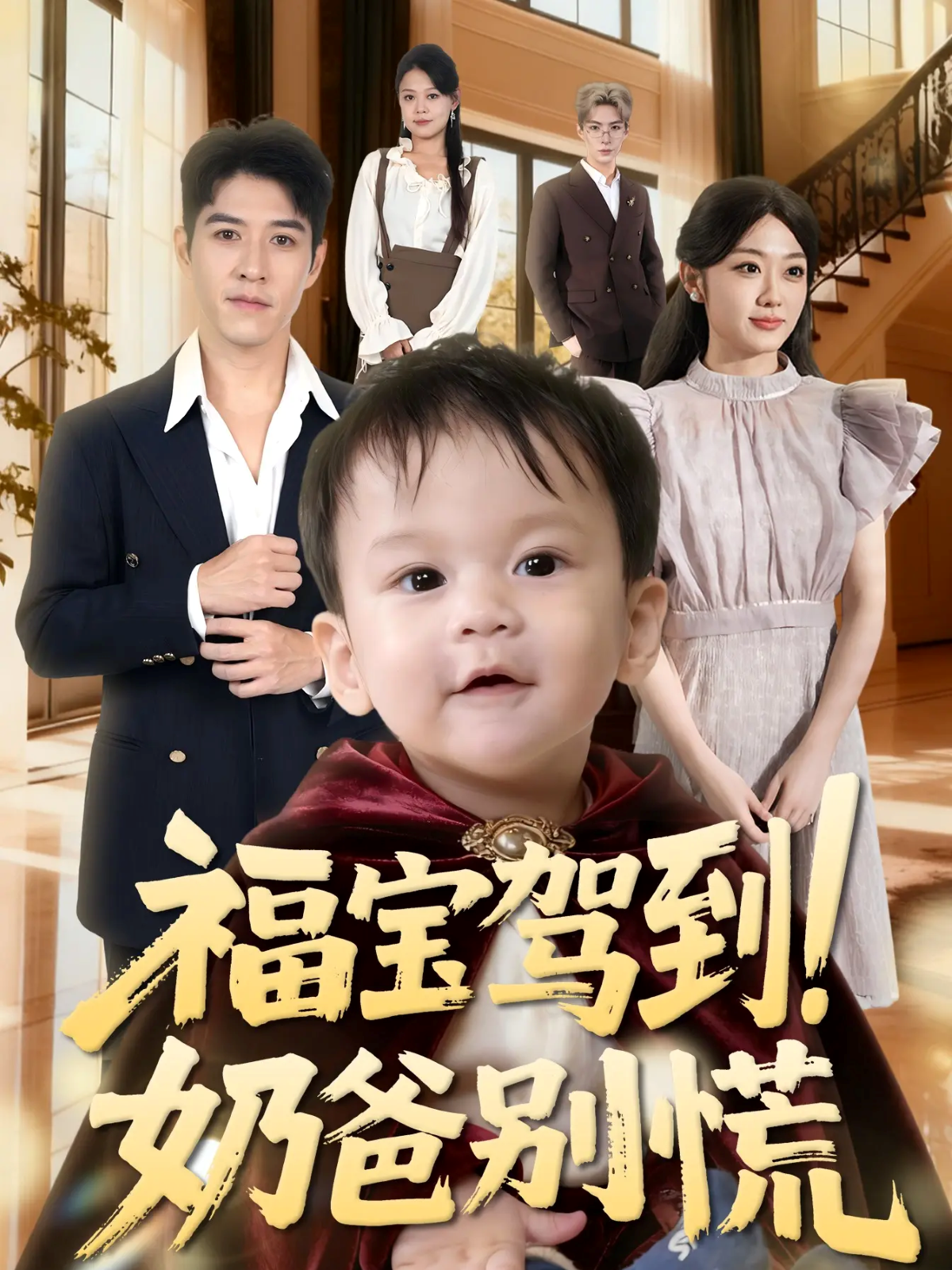 福宝驾到！奶爸别慌