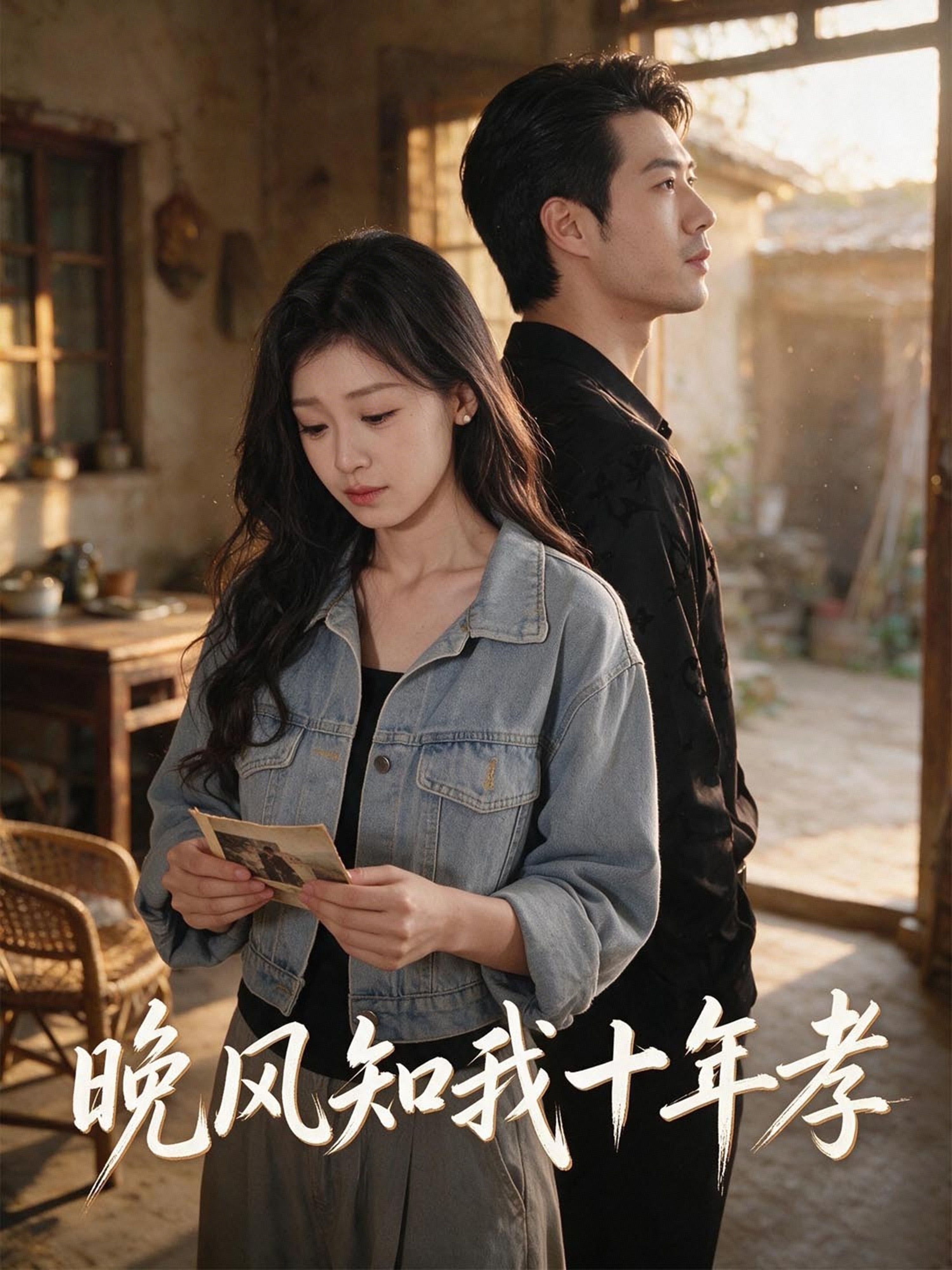 晚风知我十年孝