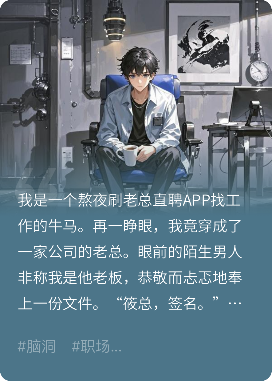 穿成诡异公司老板后续全文