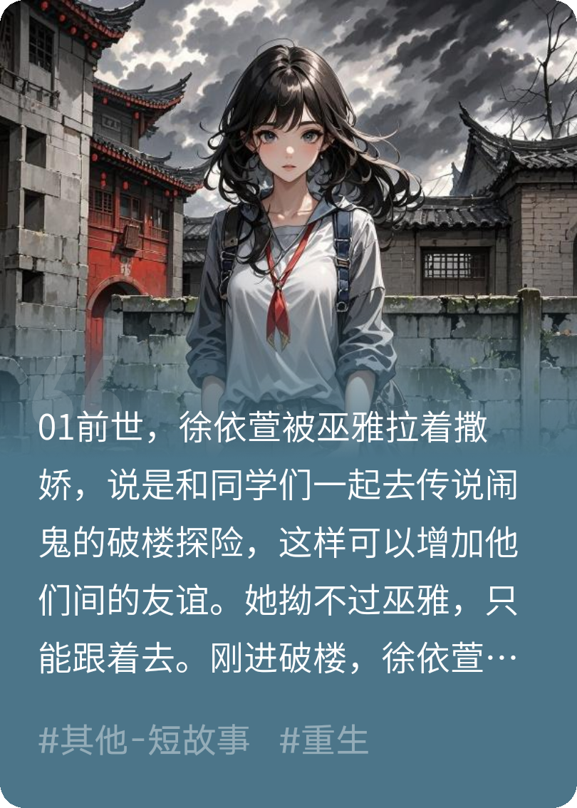 主角是徐依萱罗云舒于汐的小说叫什么名字？