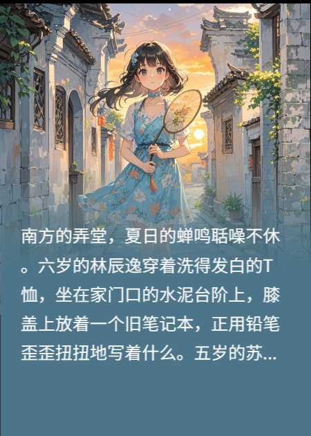 什么作品的主角叫林辰逸苏念晴？