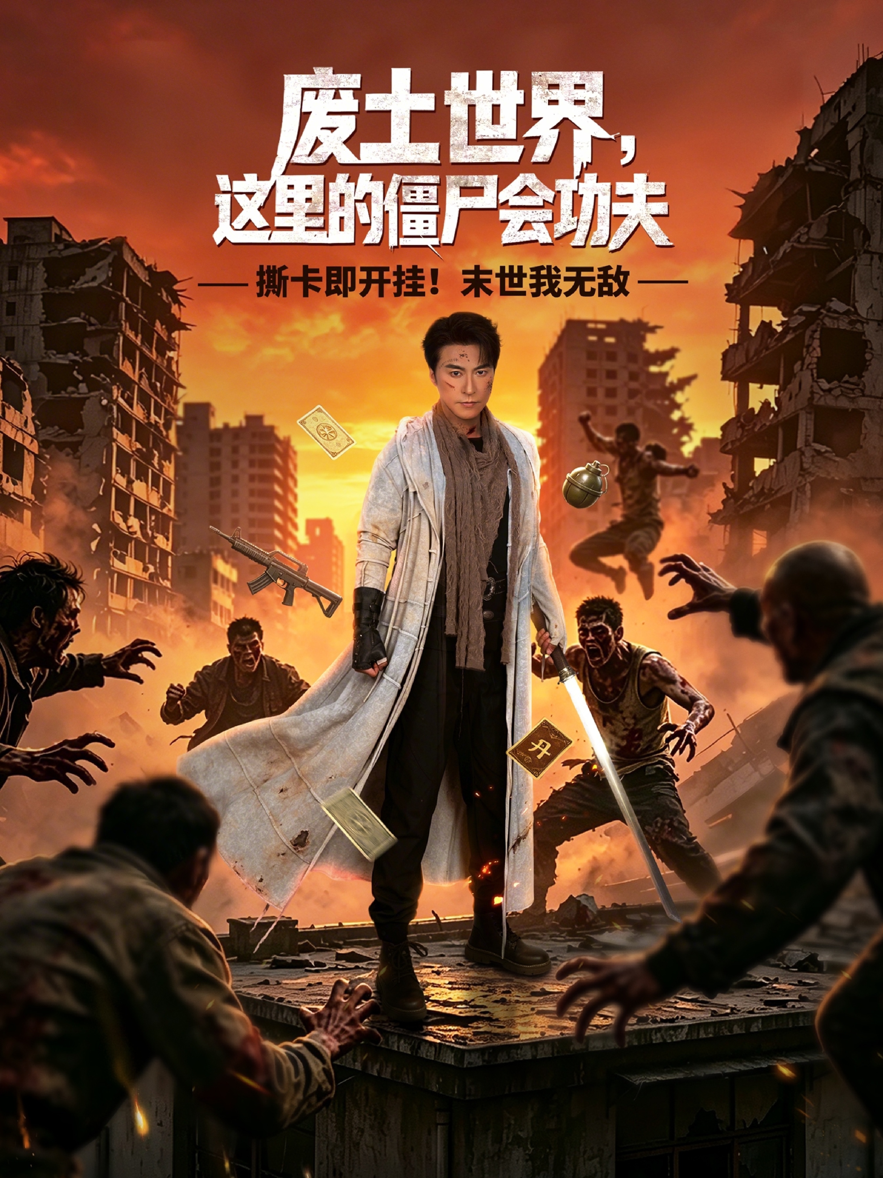 废土世界，这里的僵尸会功夫