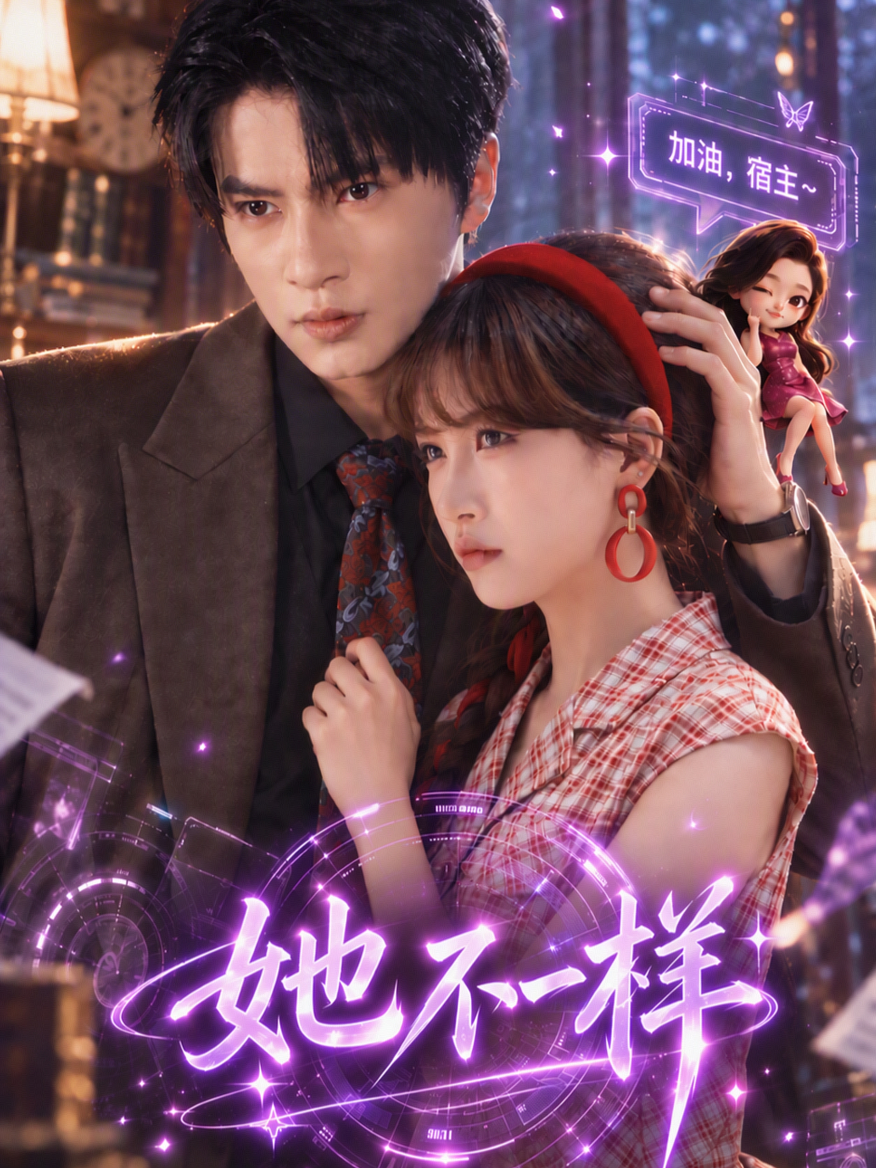 她不一样