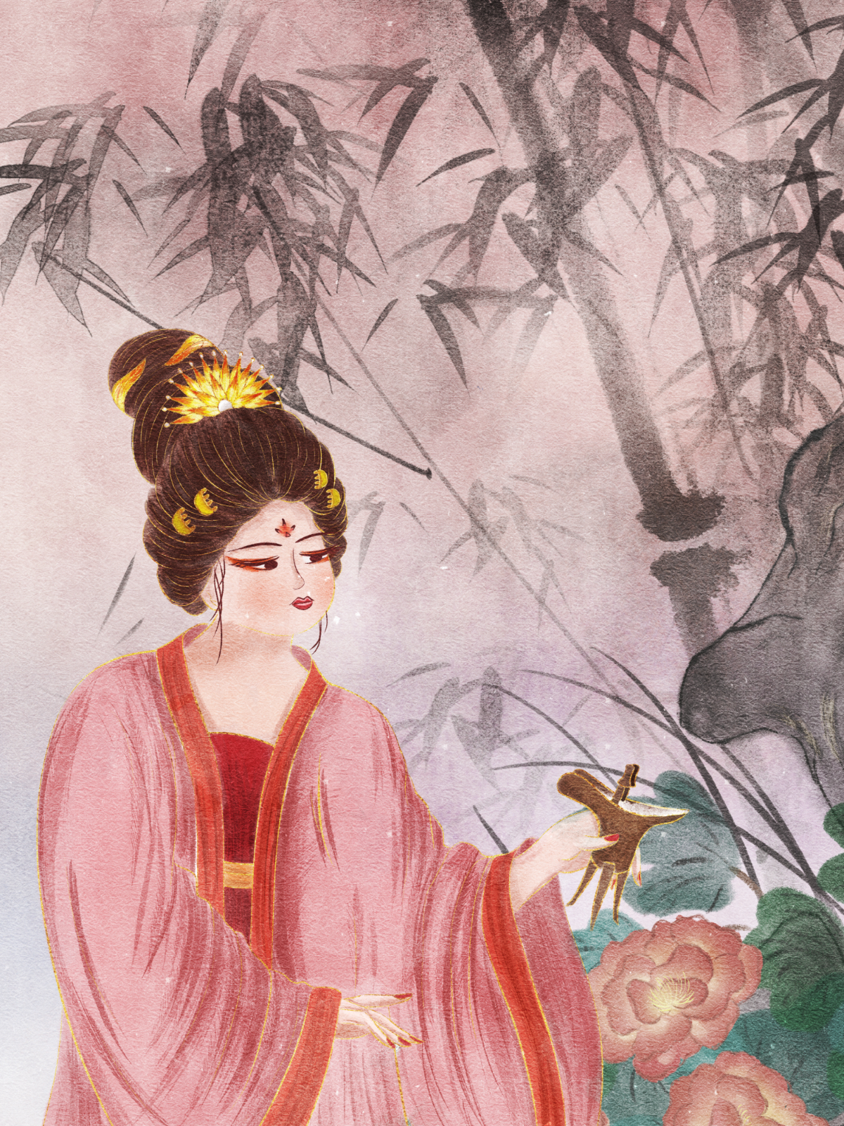 火影殘燭，撈月成空