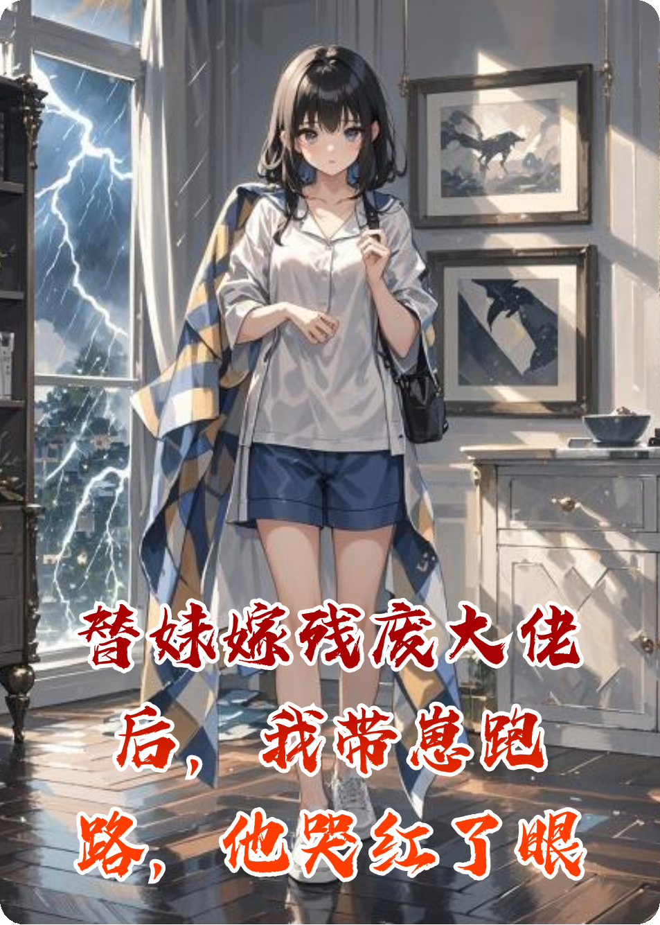 替妹嫁残废大佬后，我带崽跑路，他哭红了眼爆款新文