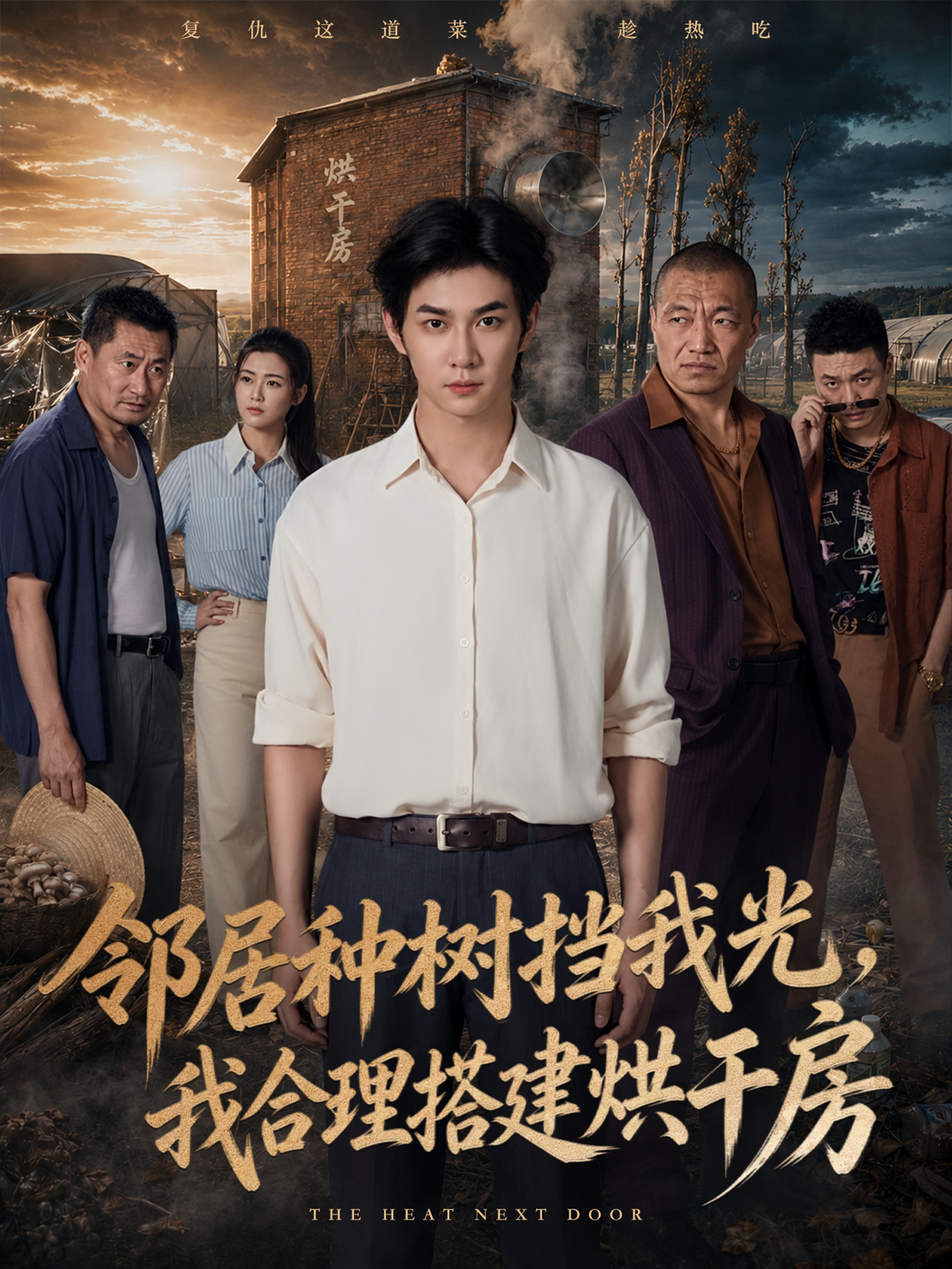 邻居种树挡我光，我合理搭建烘干房