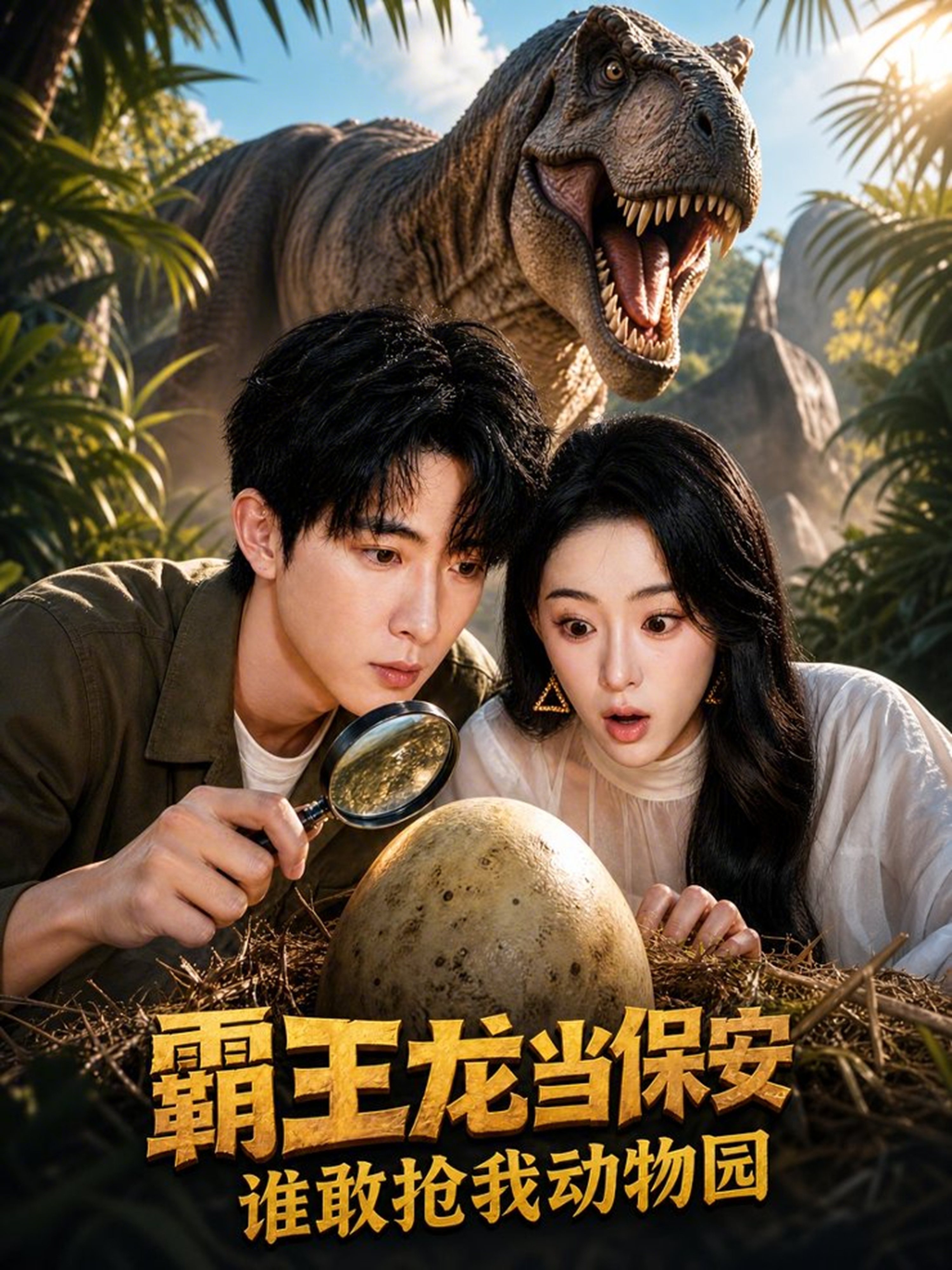 霸王龙当保安谁敢抢我动物园