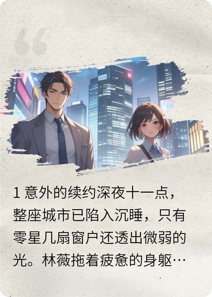 林薇陆展宸的故事在什么小说中？