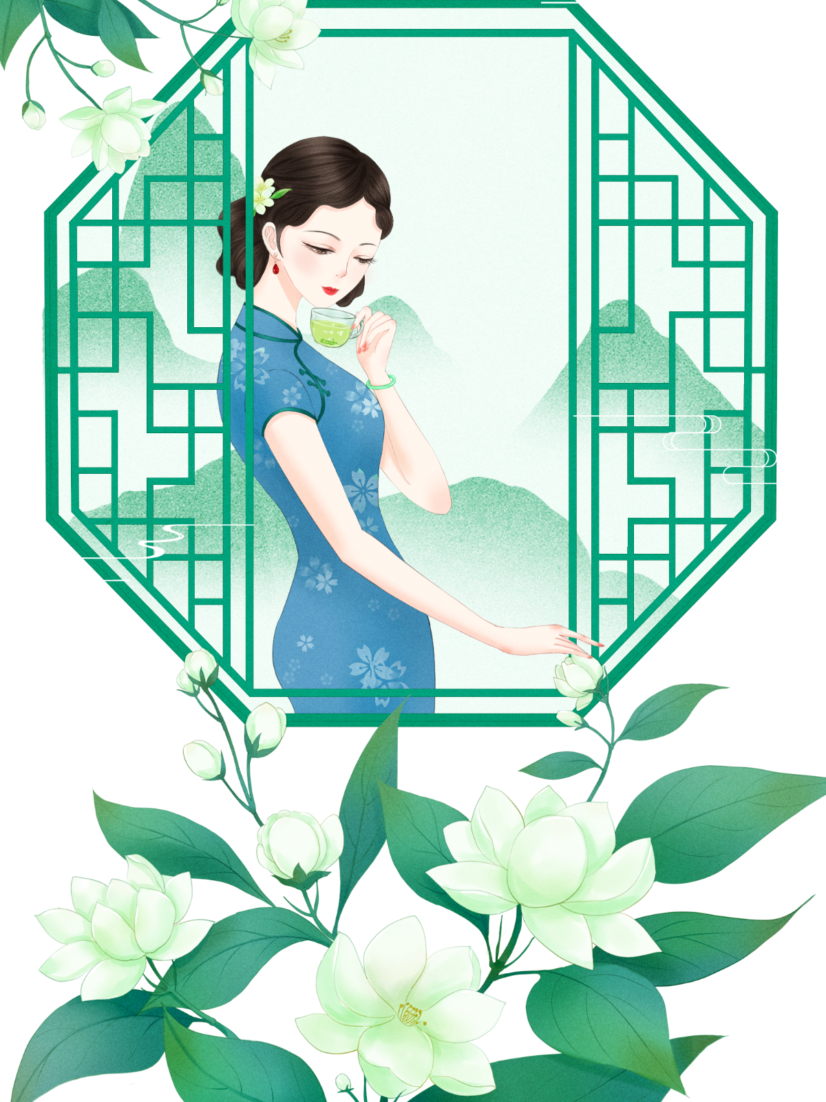 歲闌棲松徑