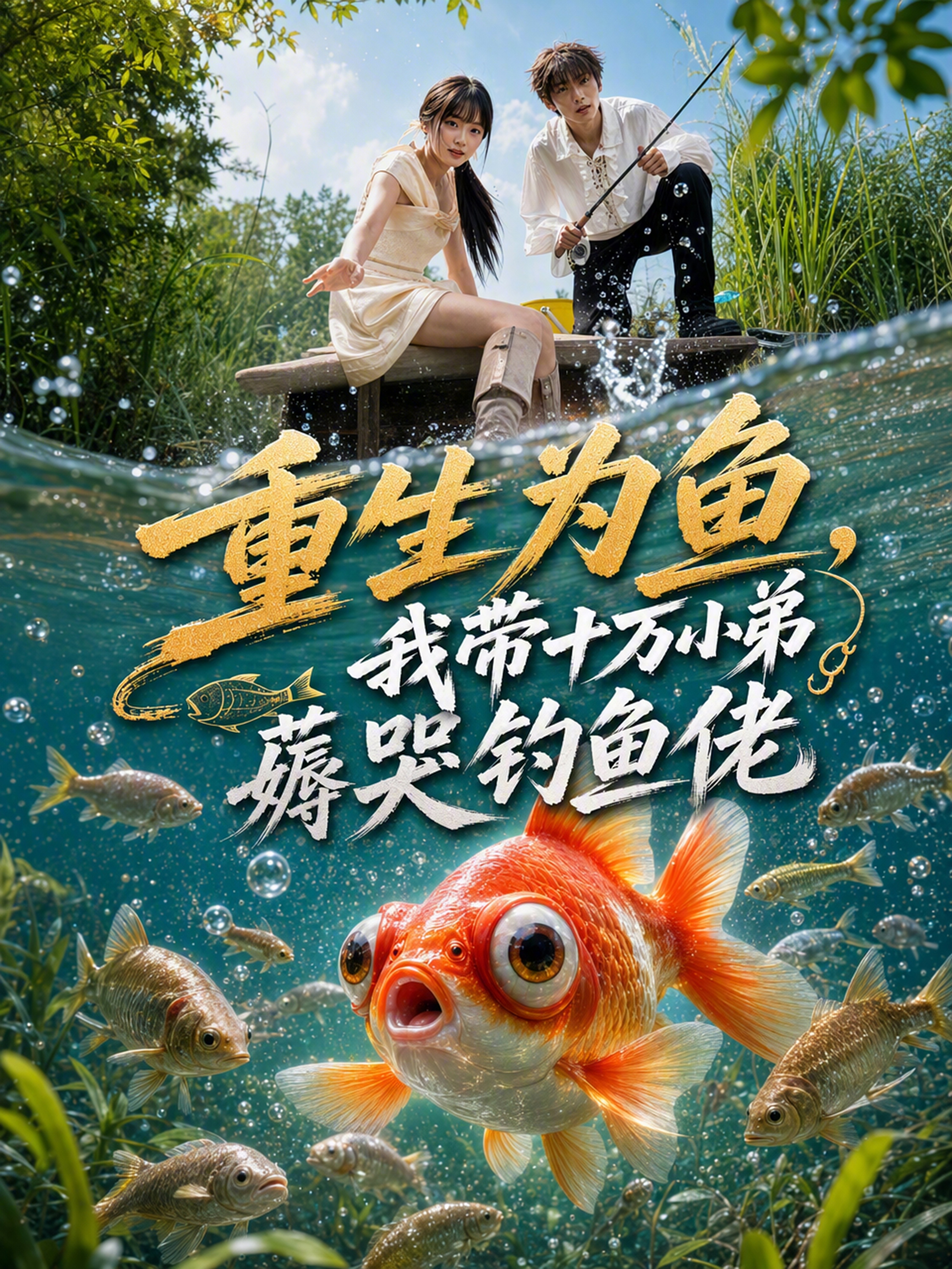 重生为鱼，我带十万小弟薅哭钓鱼佬
