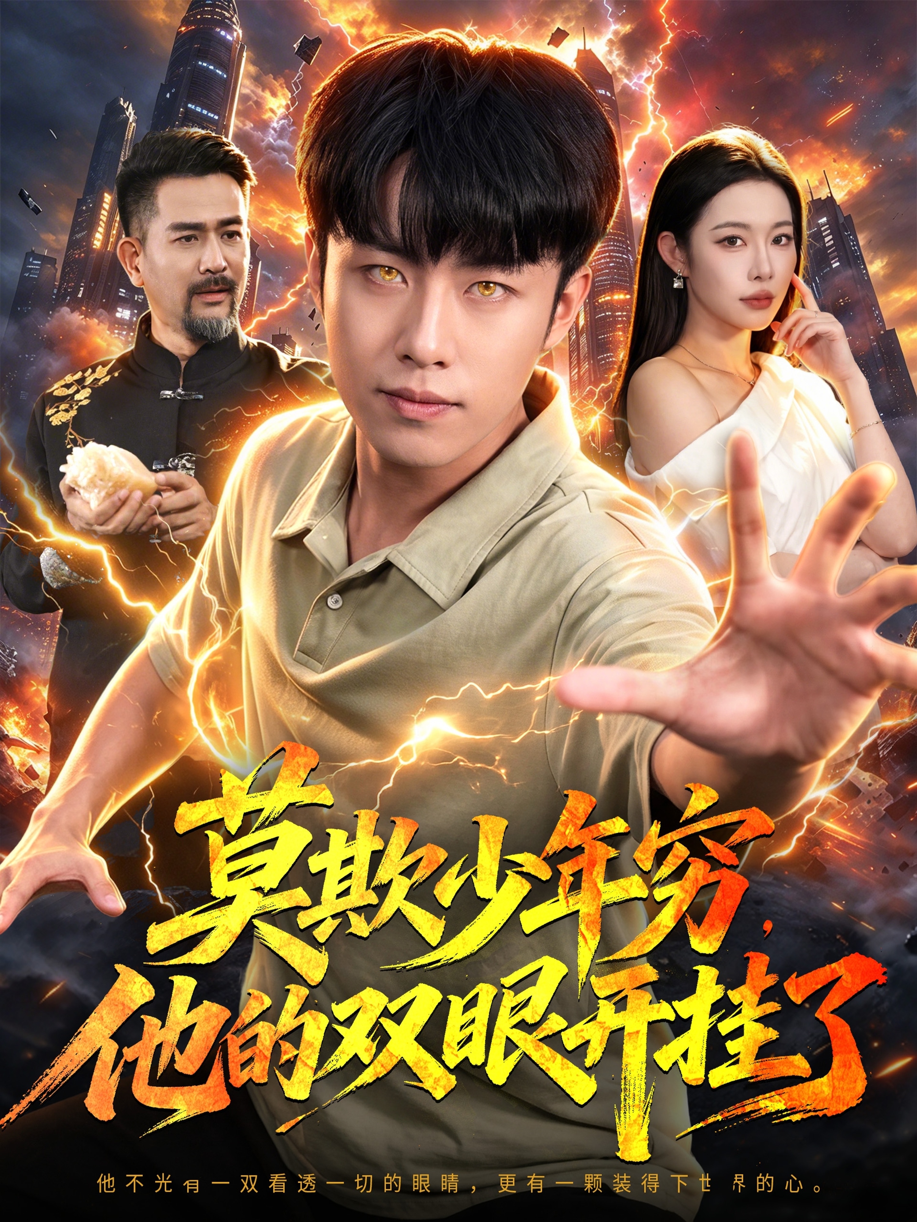 莫欺少年穷，他的双眼开挂了