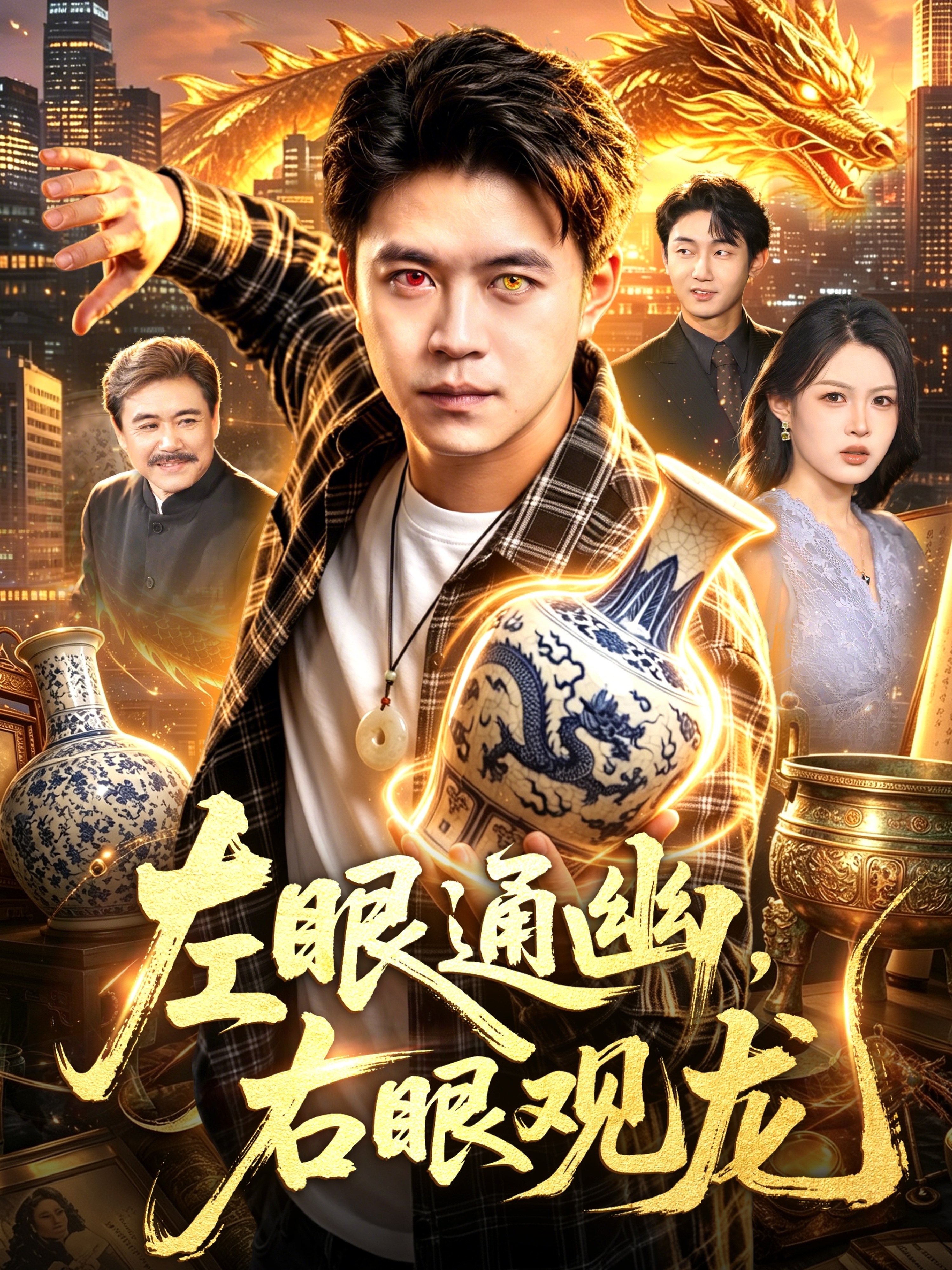 左眼通幽，右眼观龙
