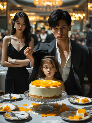 妻子喂女兒一口蛋糕，我直接離婚