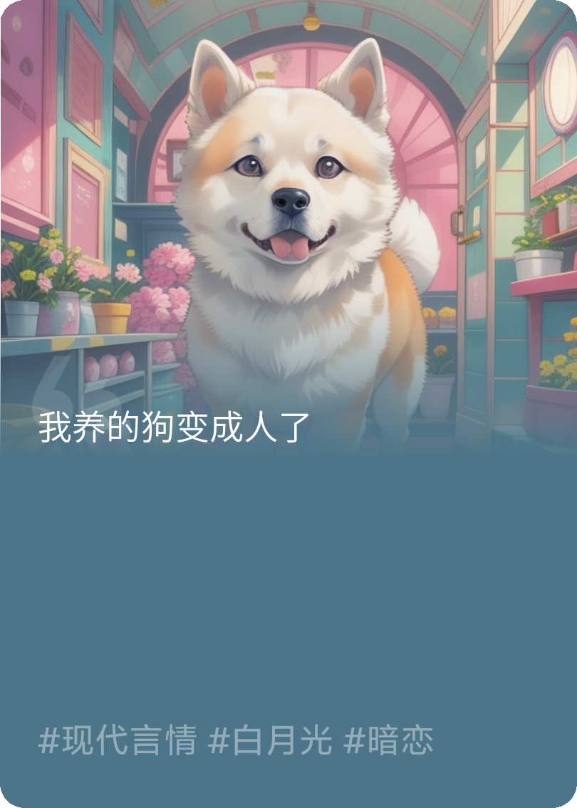 我的心灵抚慰犬变成人后消失了