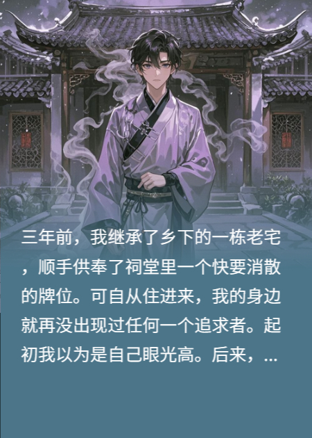 我的祠堂牌位里面住了一個(gè)鬼