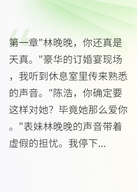 表妹搶我男友，我搶走蕭家帝國
