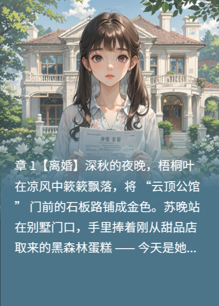 離婚后，我成了首富的親妹妹