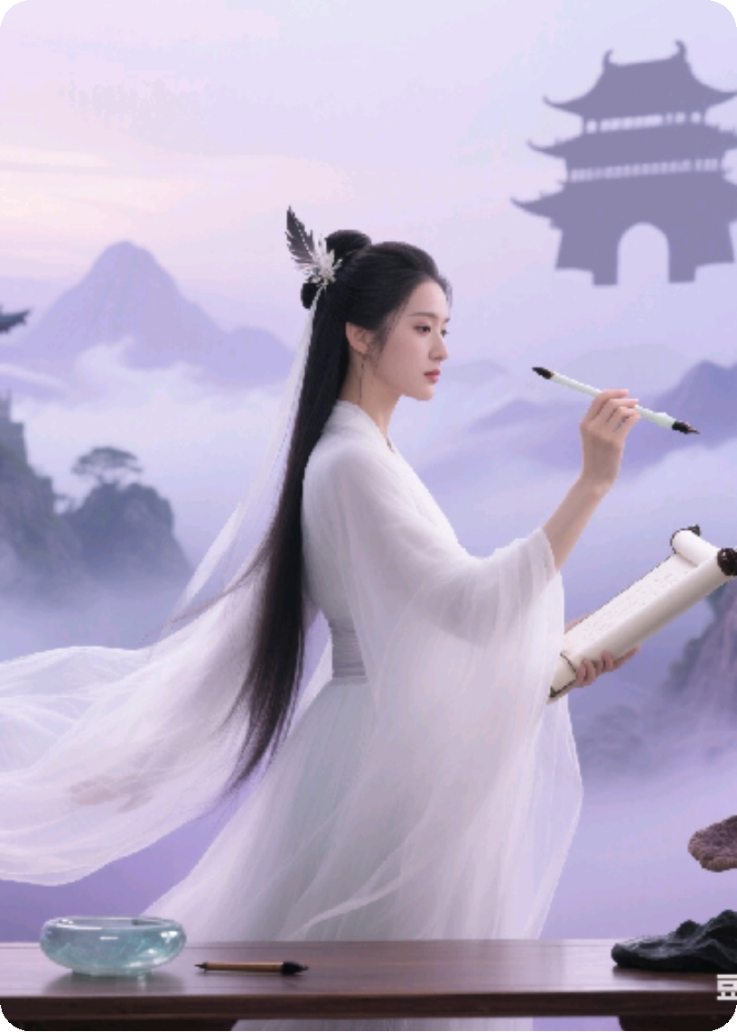 執筆傾長(cháng)安
