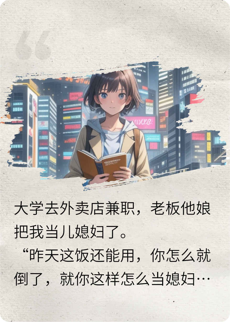 兼職后，奇葩老板把我當(dāng)媳婦了