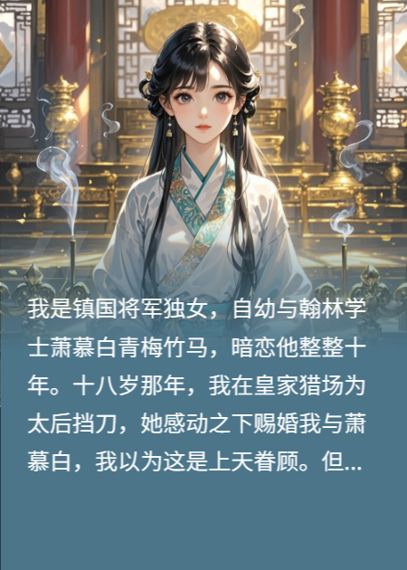 救了太后嫁給青梅竹馬，他竟有了孩子