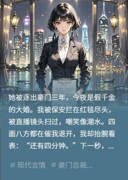 千金回歸，豪門跪迎