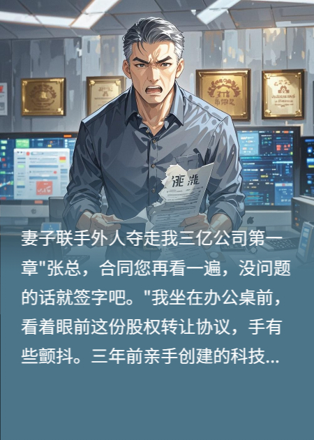 妻子聯(lián)手外人奪走我三億公司