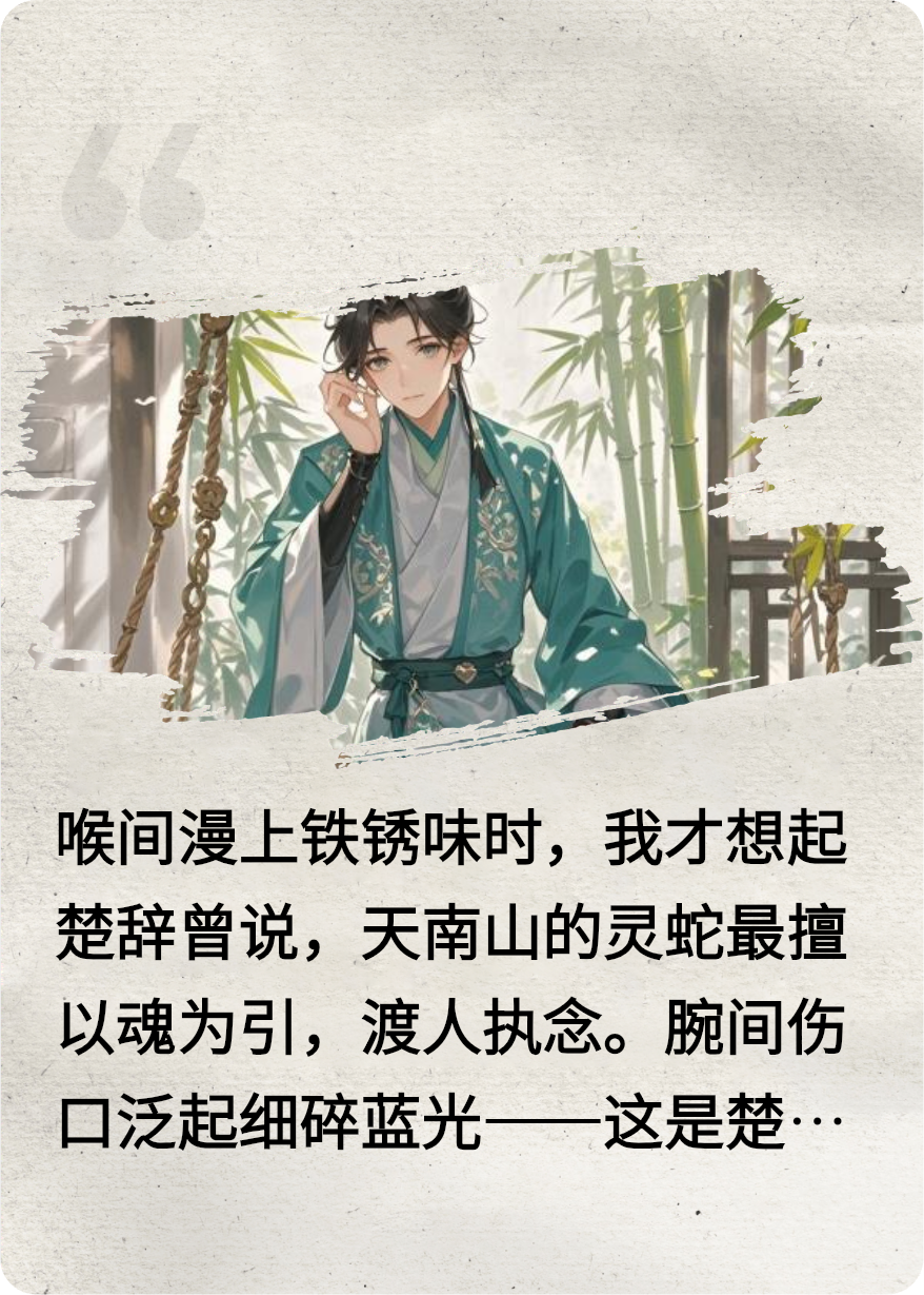 什么作品的主角叫林鹿瑶楚辞禁术？