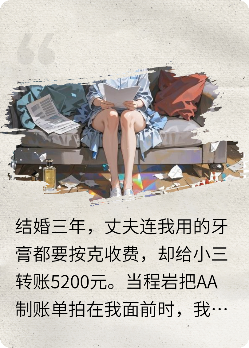 AA制婚姻他算計(jì)里我是一行可刪除