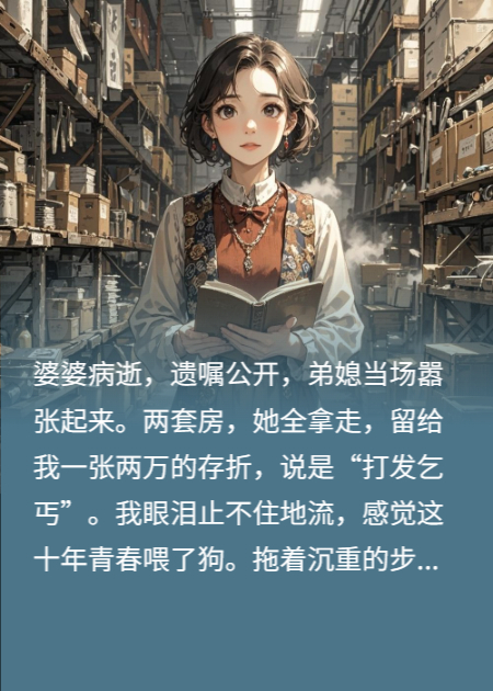 婆婆遺囑：兩萬存折羞辱我十年