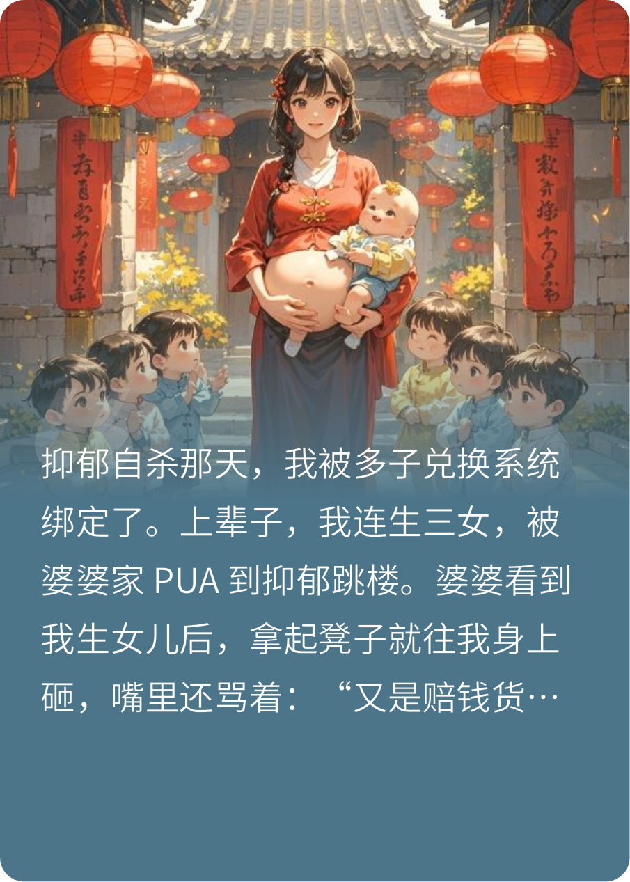 綁定多子兌換系統(tǒng)，婆婆一家瘋了