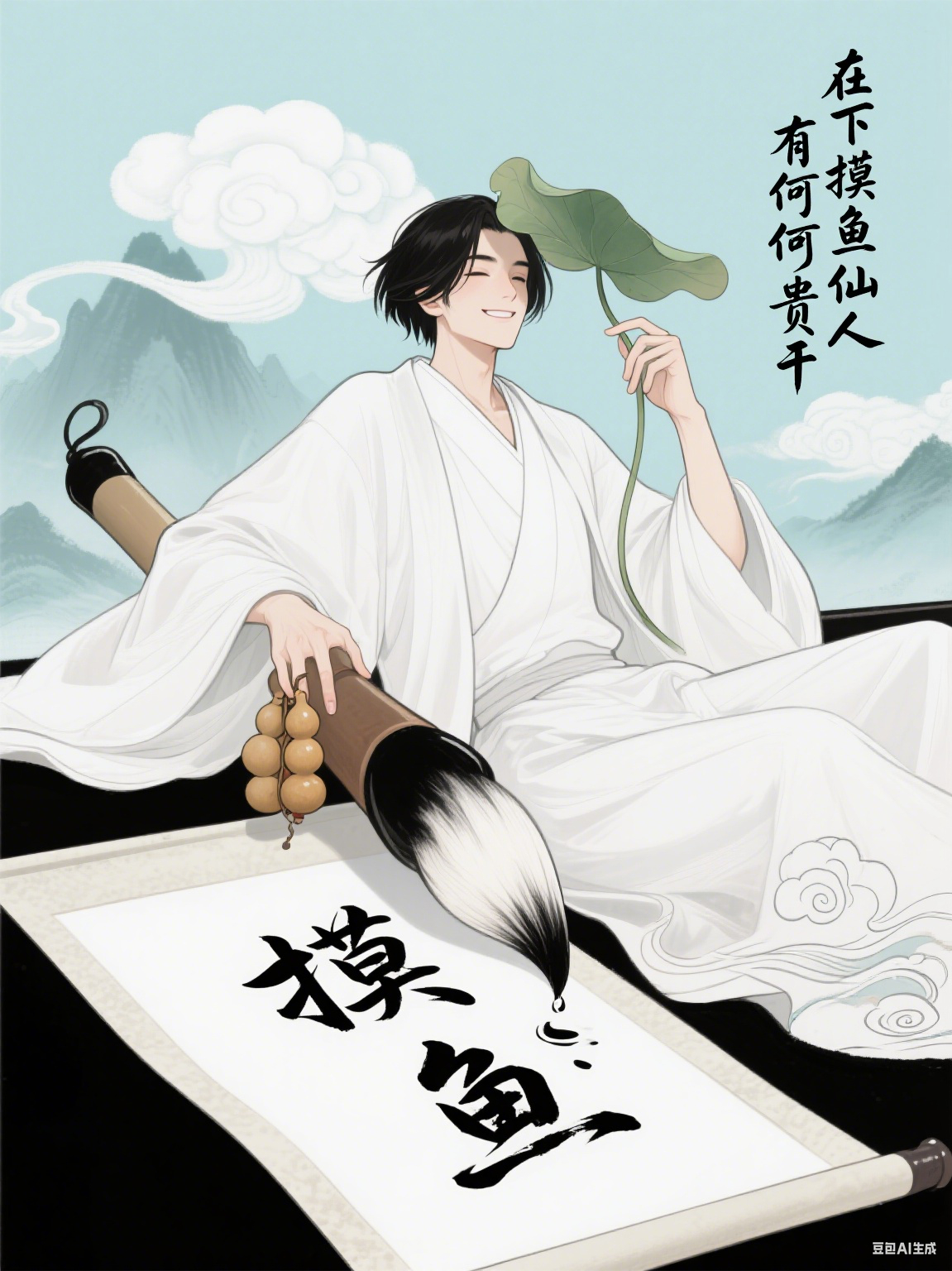 在下摸魚仙人，有何貴干