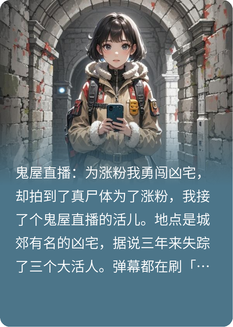 鬼屋密室里的死亡直播