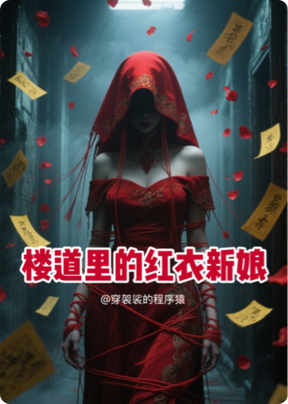 樓道里的紅衣新娘