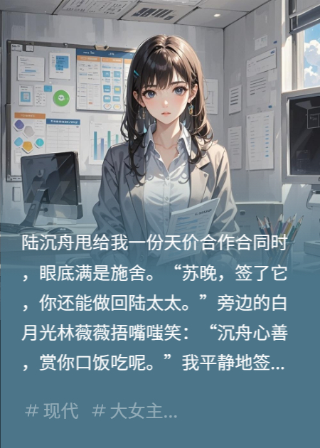 主角叫陆沉舟林薇薇会议的小说名字是什么？