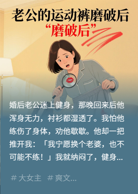 老公的運(yùn)動(dòng)褲磨破后