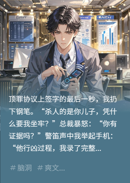 拒當(dāng)替死鬼？我讓真兇跪地哭求！