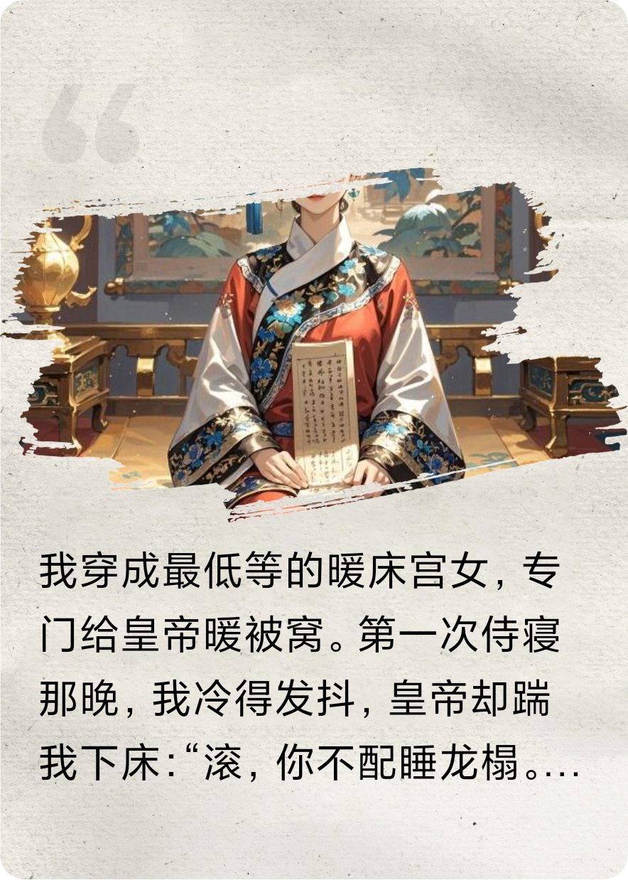 陛下專寵的暖腳婢，貴妃們紅眼問(wèn)我?guī)讜r(shí)死