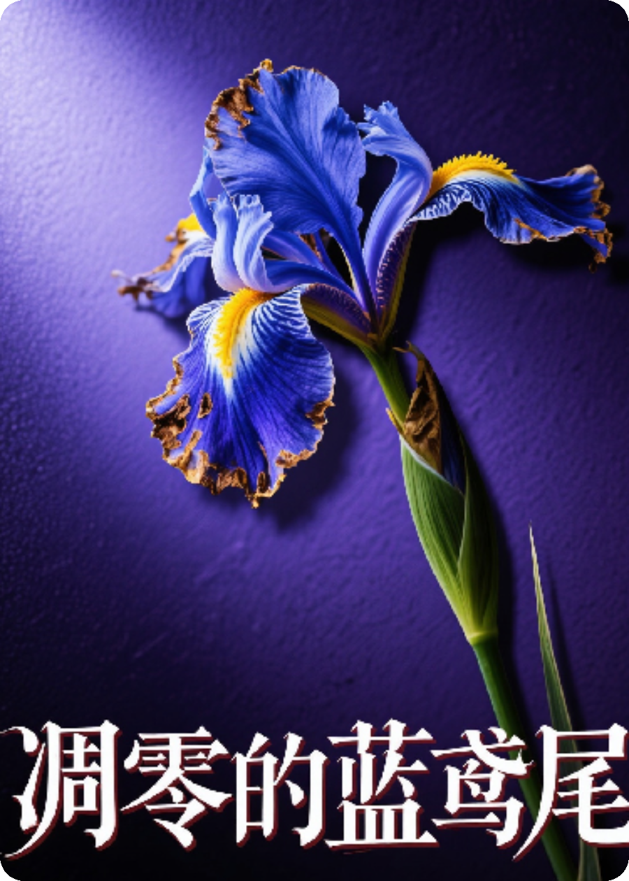 凋零的蓝鸢尾
