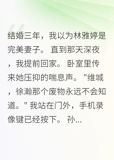 离婚当天我成了前妻老板