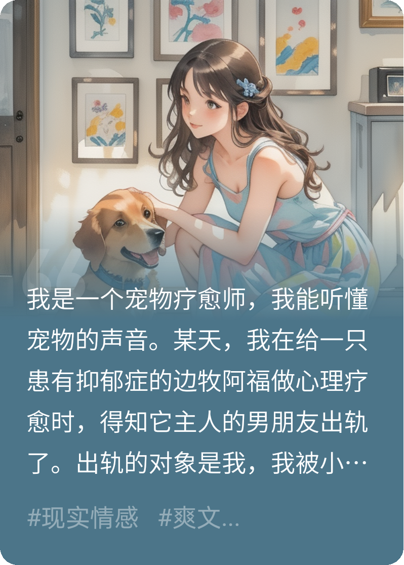 偷聽寵物心聲，我把渣男告上法庭