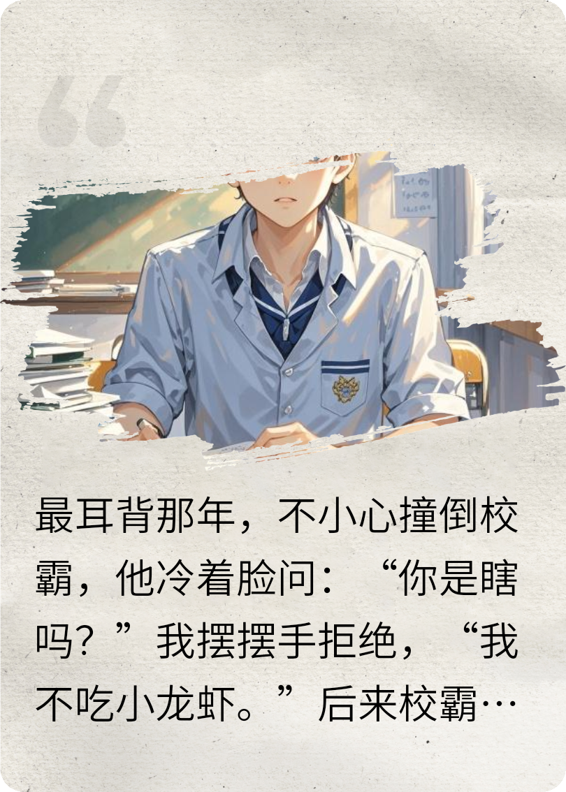我靠耳背拿下校霸