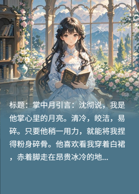 掌中月碎！她撕碎偽裝打敗豪門