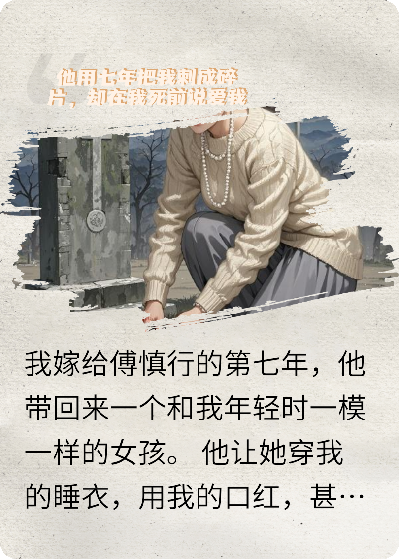 他用七年把我刺成碎片，卻在我死前說愛我