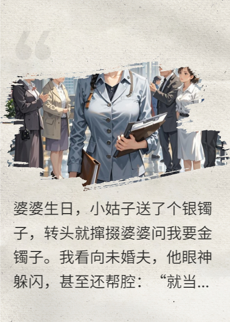 金鐲為聘，我斷金玉良緣