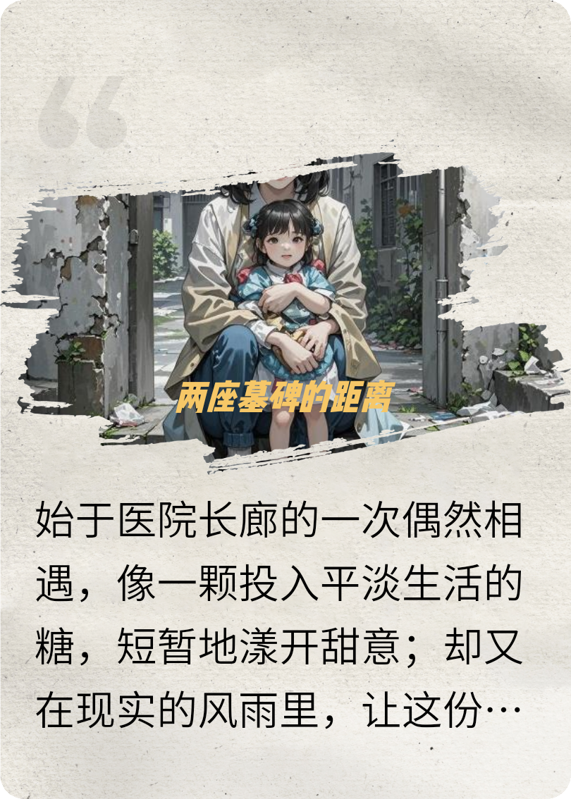两座墓碑的距离全章阅读
