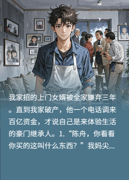 廢物老公藏太深，我家破產(chǎn)他攤牌